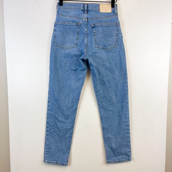 Everlane Size 25 Crop The Cheeky Jean Mid-Rise 26” Skinny - Picture 5 of 10